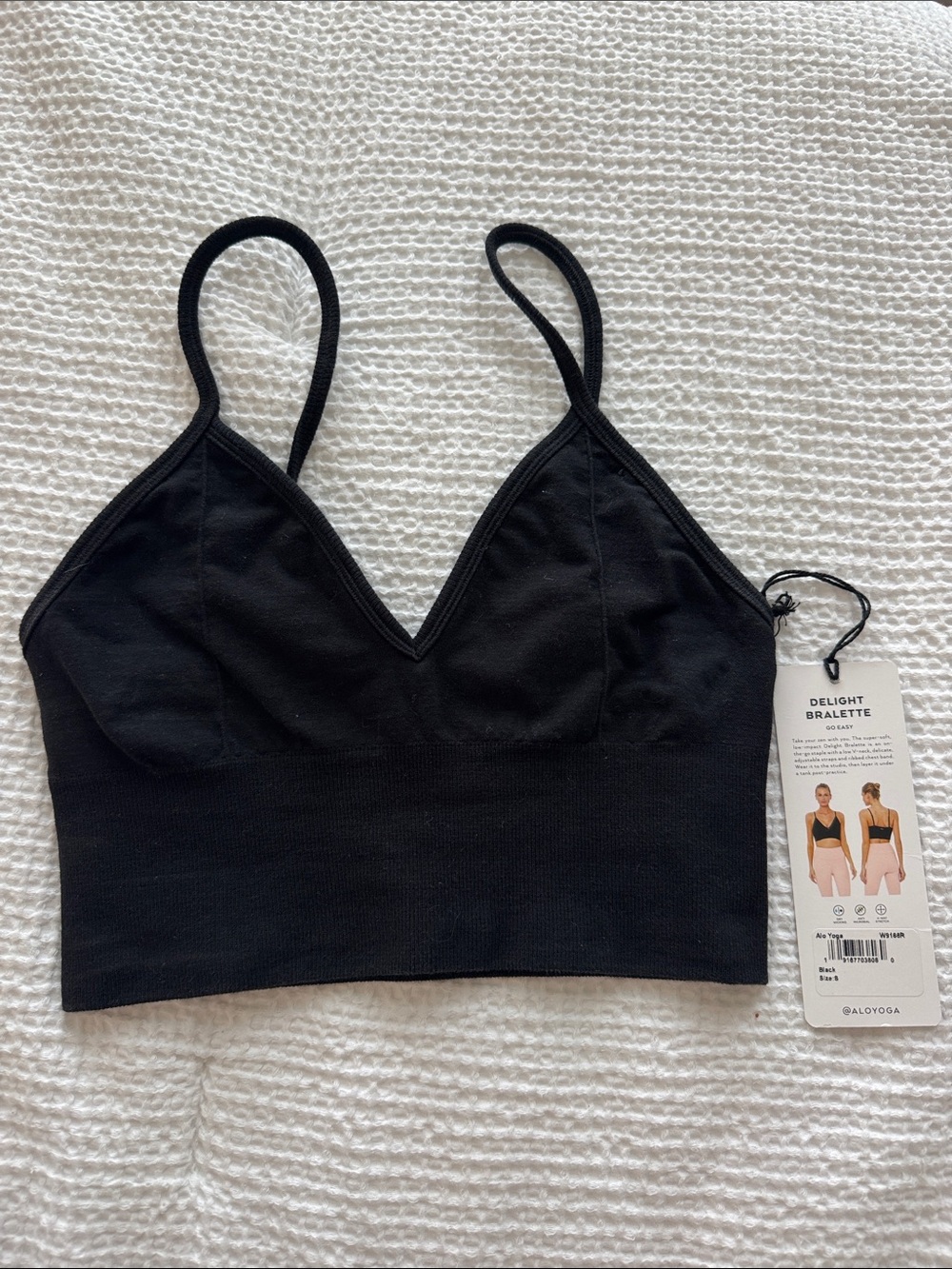 NWT Alo Seamless Modal Ribbed Delight Bralette